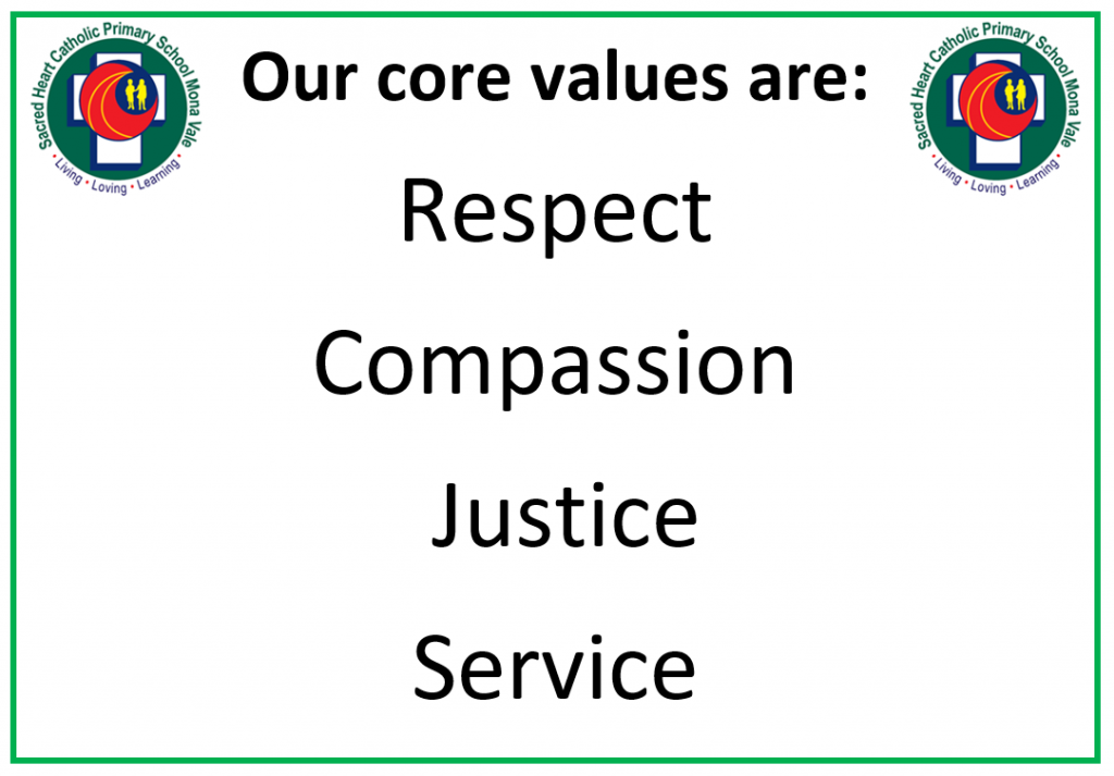 Our Core Values Sacred Heart Mona Vale
