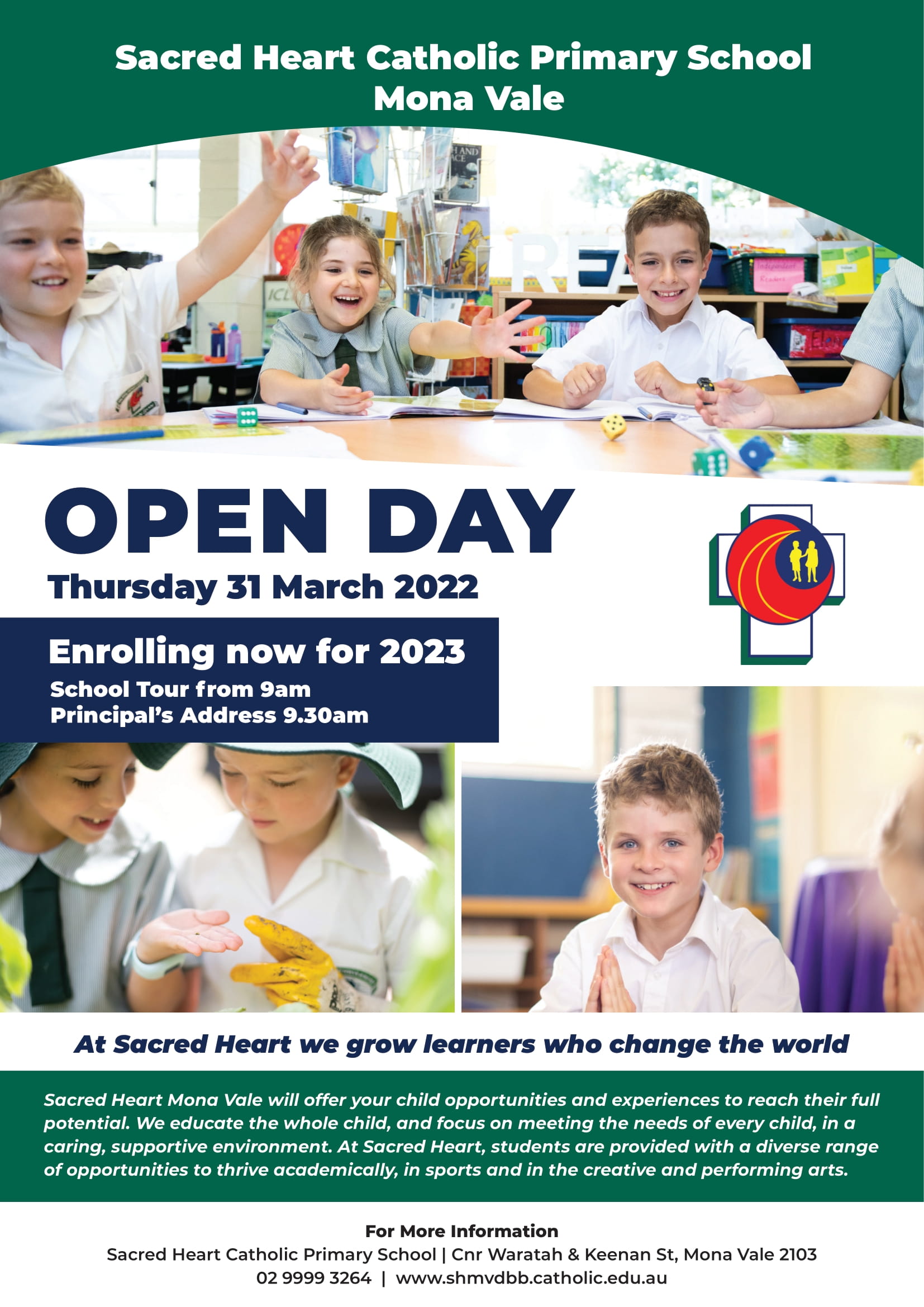 Open Day 2022 Sacred Heart Mona Vale